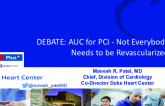 DEBATE: AUC for PCI - Not Everybody Needs to be Revascularized