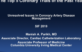 The Top 5 Coronary Trials of the Past Year