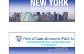 Point-of-Care Ultrasound (PoCUS) - Applications for the Cardiologist and Sonographer