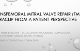 Transfemoral Mitral Valve Repair (TMVR): MitraClip from a Patient Perspective