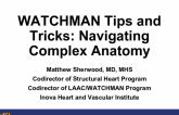 WATCHMAN Tips and Tricks: Navigating Complex Anatomy