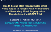 Health Status after Transcatheter Mitral- Valve Repair in Patients with Heart Failure and Secondary Mitral Regurgitation: Results from the COAPT Trial