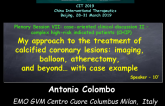 My approach to the treatment of calcified coronary lesions: imaging, balloon, atherectomy,  and beyond… with case example 