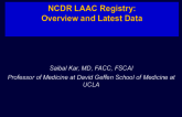 NCDR LAAC Registry:Overview and Latest Data