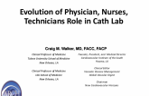 Evolution of Physician, Nurses, Technicians Role in Cath Lab