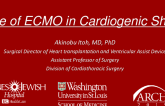 Role of ECMO in Cardiogenic Shock