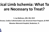 Critical Limb Ischemia: What Tools are Necessary to Treat?