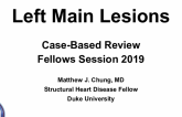 Left Main Lesions: Case-Based Review Fellows Session 2019