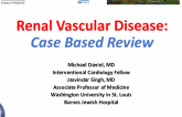 Renal Vascular Disease: Case Based Review