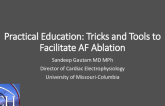 Practical Education: Tricks and Tools to Facilitate AF Ablation