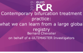 Contemporary bifurcation treatment practice:what we can learn from a large global registry
