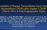 Feasibility of Repeat Transcatheter Aortic Valve Replacement (TAVR) After Sapien 3 TAVR (TAV-in-TAV): A Pilot Angiographic Study
