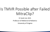 Is TMVR Possible After Failed MitraClip