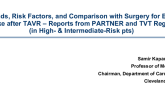 Incidence, Trends, Risk Factors, and Comparison With Surgery for Early Stroke After TAVR: Reports From PARTNER and the TVT Registry (in High- and Intermediate-Risk Patients)