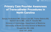 Primary Care Provider Awareness of Transcatheter Procedures in North Carolina