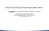 Value of 3D Printing in Paravalvular Leaks Closure