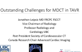Plenary Lecture: Are There Still Imaging Challenges for TAVR?