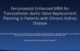 Ferumoxytol Enhanced MRA for Transcatheter Aortic Valve Replacement Planning in Patients With Chronic Kidney Disease