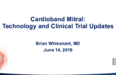 Cardioband Mitral: Technology and Clinical Trial Updates (ACTIVE)