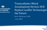 Transcatheter Mitral Annuloplasty Devices Will Replace Leaflet Technologies in the Future