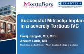 Successful MitraClip Implantation in a Severly Tortuous IVC