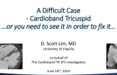 Case 1: A Difficult Case Treated With Cardioband