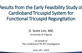Results From the Early Feasibility Study of Cardioband Tricuspid System for Functional Tricuspid Regurgitation