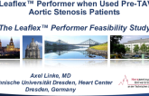 Safety, Feasibility, and Acute Performance of the Leaflex™ Performer When Used Pre-TAVI in Aortic Stenosis Patients (The Leaflex™ Performer Feasibility Study)