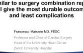 Similar to Surgery, Combination Repair Therapies Will Give the Most Durable Outcomes and Least Complications