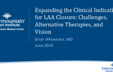 Expanding the Clinical Indications for LAA Closure: Challenges, Alternative Therapies, and Vision