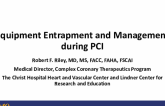 Equipment Entrapment and Management during PCI