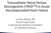 Renal Vein Pressure Decompression for ADHF (Magenta)