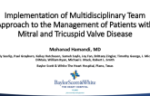 Implementation of Multidisciplinary Team Approach to the Management of Patients with Mitral and Tricuspid Valve Disease 