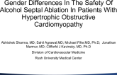 Gender Differences in the Safety of Alcohol Septal Ablation in Patients With Hypertrophic Obstructive Cardiomyopathy
