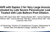 TAVR With Sapien 3 for Very Large Annulus Complicated by Late Severe Paravalvular Leak and Treated With Late Balloon Post-Dilation