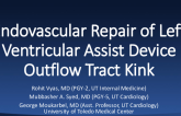 Endovascular Repair of Left Ventricular Assist Device Outflow Tract Kink