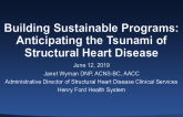 Building Sustainable Programs: Anticipating the Tsunami of Structural Heart Disease
