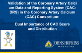 Validation of the Coronary Artery Calcium Data and Reporting System (CAC-DRS) in the Coronary Artery Calcium (CAC) Consortium: Dual Importance of CAC Score and Distribution