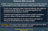 Predicting Major Adverse Events inPatients With Acute MI