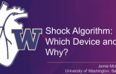 Shock Algorithm: Which Device and Why?
