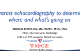 Contrast echocardiography to determine where and what’s going on