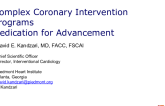 Complex Coronary Intervention Programs Dedication for Advancement