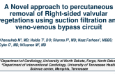 TCT 95: A novel approach to percutaneous removal of Right-sided valvular vegetations using suction filtration and veno-venous bypass circuit