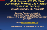 IVUS Usage in CTO PCI (Stent Optimization, Proximal Cap Ambiguity, Dissections, Re-Entry)