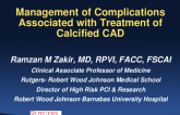 Management of Complications Associated With Treatment of Calcified CAD