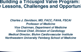 Building a Tricuspid Valve Program: Early Lessons, Challenges, and Opportunities