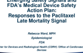 Emerging Safety Signals and FDA’s Medical Device Safety Action Plan: Responses to the Late Mortality Signal