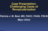 Case Presentation: A Challenging SCAD Revascularization
