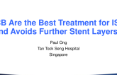 Flash Debate: Drug-Coated Balloons Are the Best Treatment for ISR and Avoids Further Stent Layers!