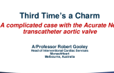 Australia Presents: Third Time's the Charm — An Unusual Interaction